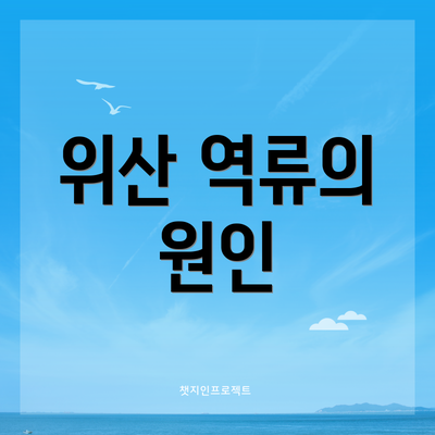 위산 역류의 원인