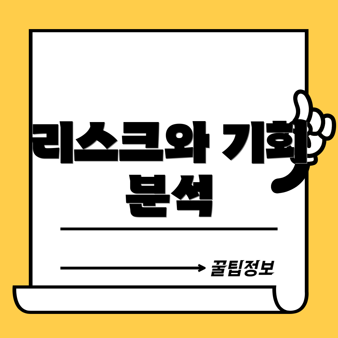 리스크와 기회 분석