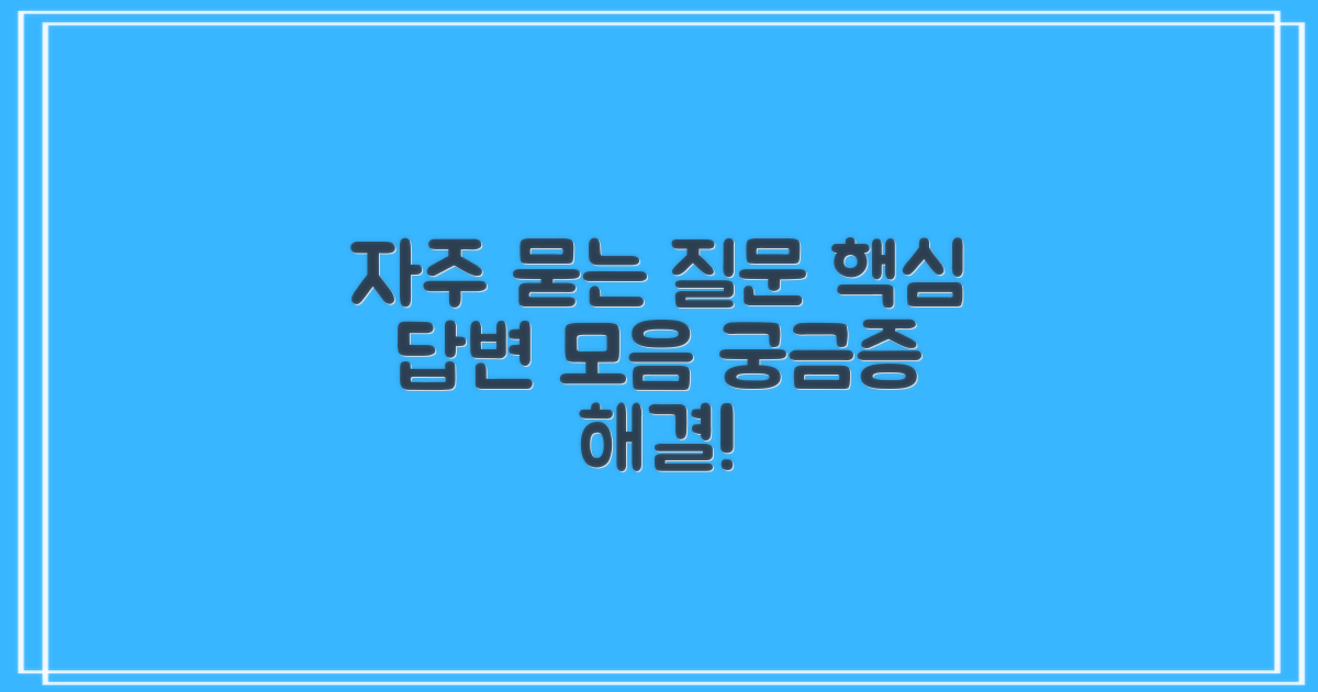 자주 묻는 질문