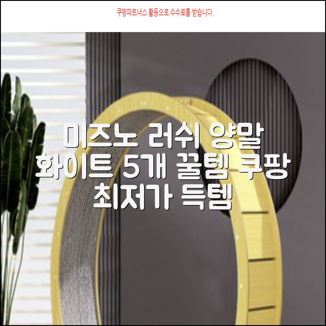 미즈노 러쉬 더블 쿠션 단목 양말, 화이트, 5개 추천 리뷰
