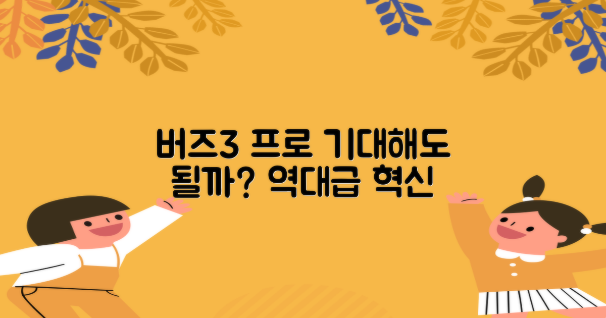 갤럭시 버즈3 프로, 기대해도 좋을까?