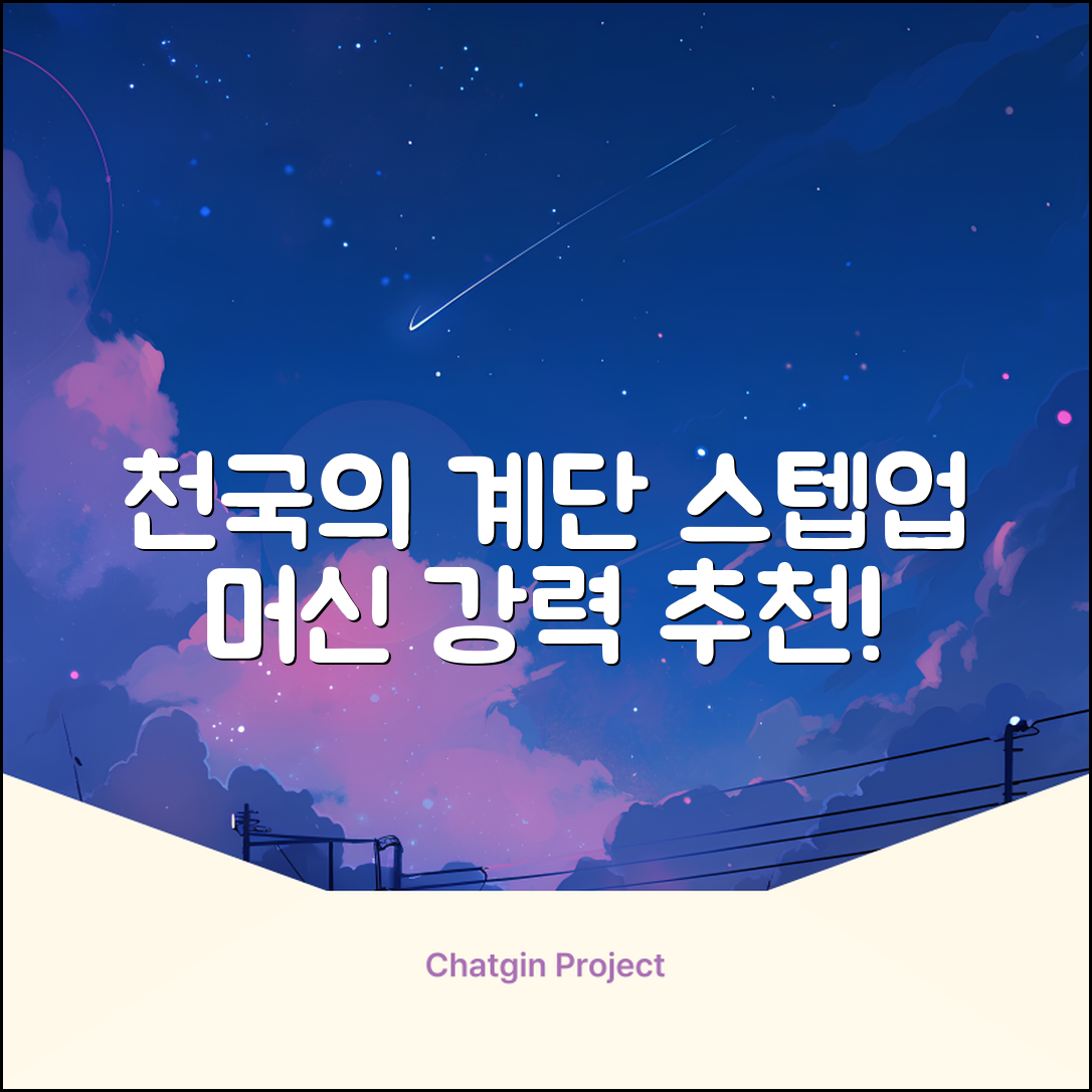 파워몬 천국의계단 스텝업 스텝퍼 스텝밀 에어 클라이머 계단오르기 홈트 실내 하체 운동기구, 파워몬 스텝업 추천 리뷰