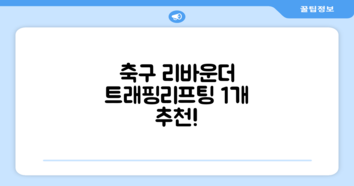 축구 리프팅 트래핑 리바운더 리바운드 네트, 1개 추천 리뷰