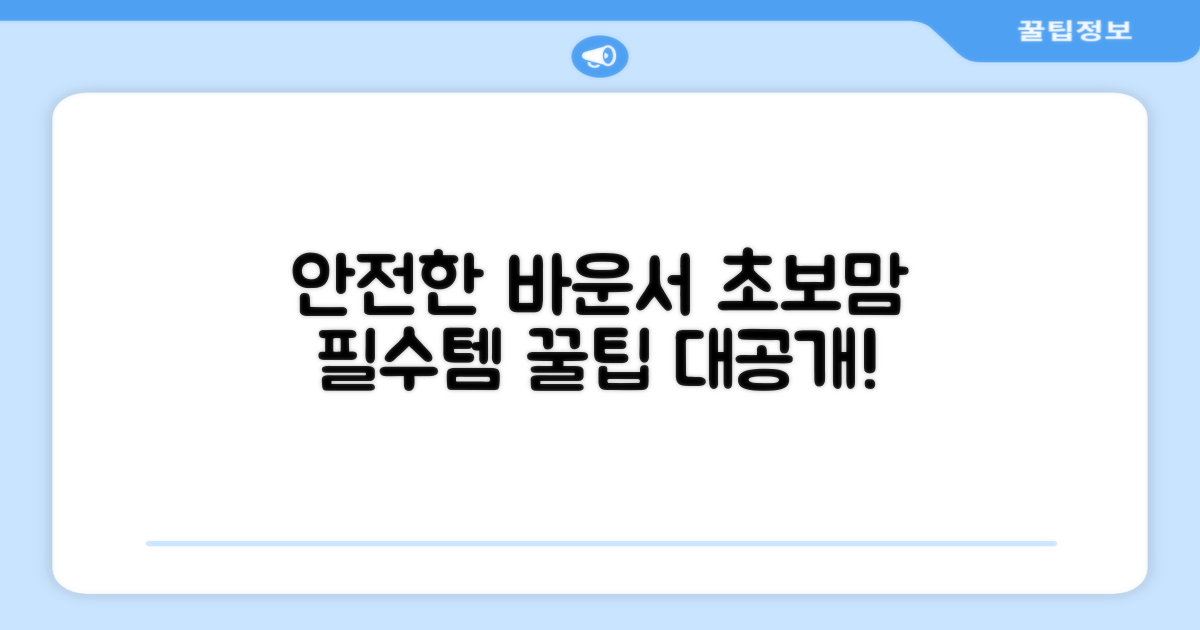 안전한 바운서 선택 가이드