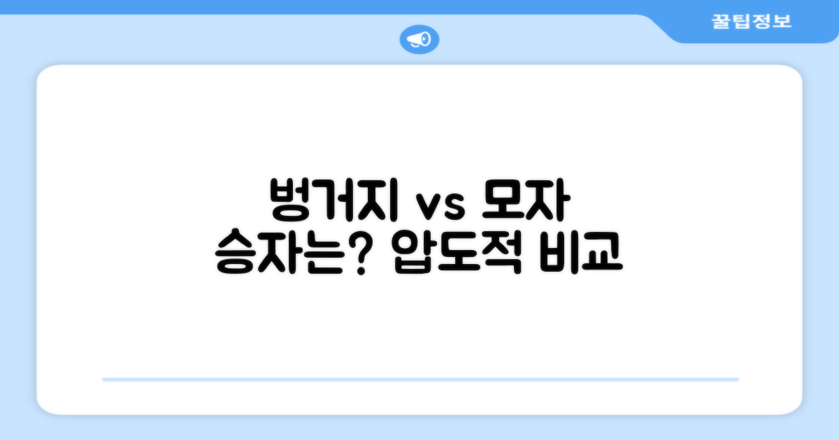 벙거지 vs 다른 모자