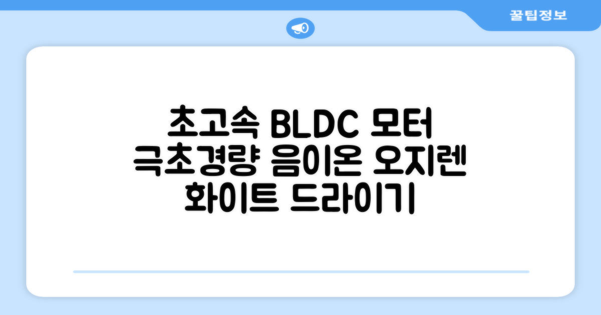 오지렌 초고속 고출력 초경량 음이온 BLDC 모터 헤어 드라이기, 화이트 추천 리뷰