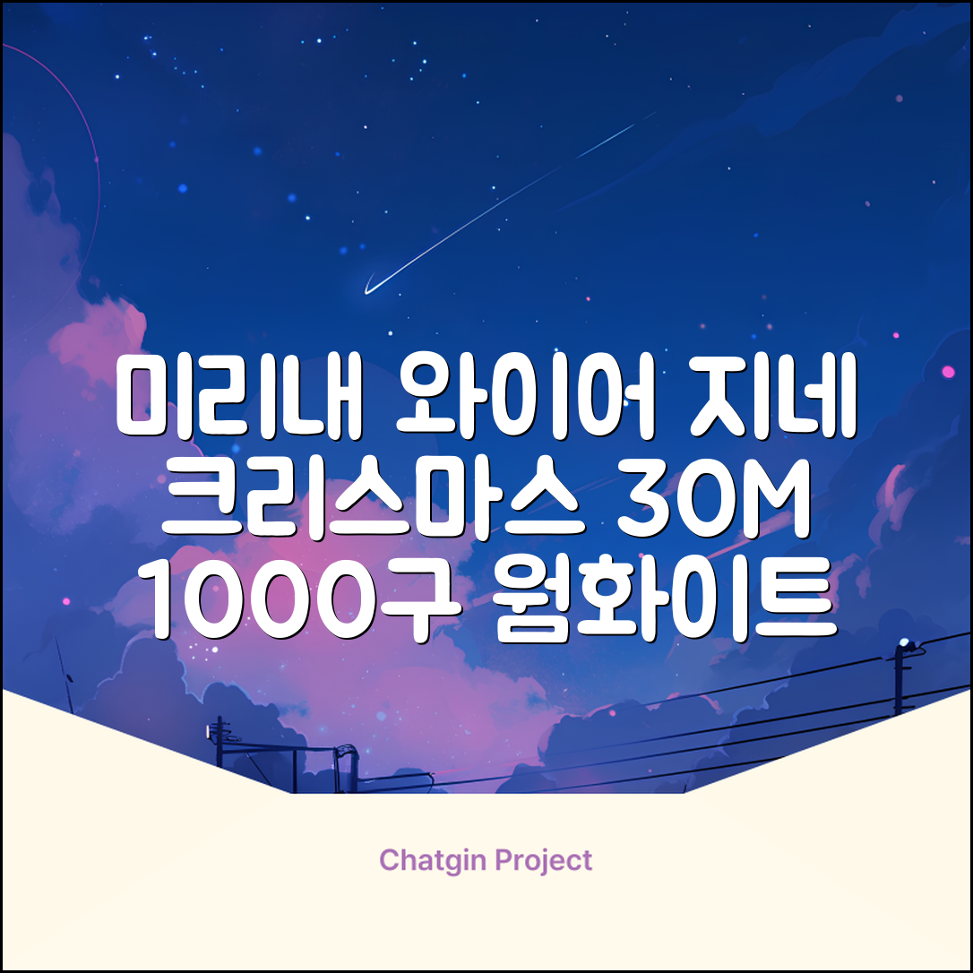 아리조명 LED 미리내 와이어 지네 전구 크리스마스 장식 줄 조명 30M 1000구 실버코팅, 웜화이트, 1개 추천 리뷰