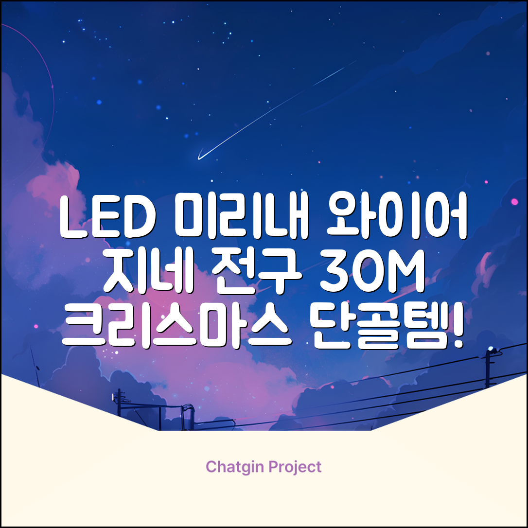 아리조명 LED 미리내 와이어 지네 전구 크리스마스 장식 줄 조명 30M 1000구 실버코팅, 웜화이트, 1개 추천 리뷰