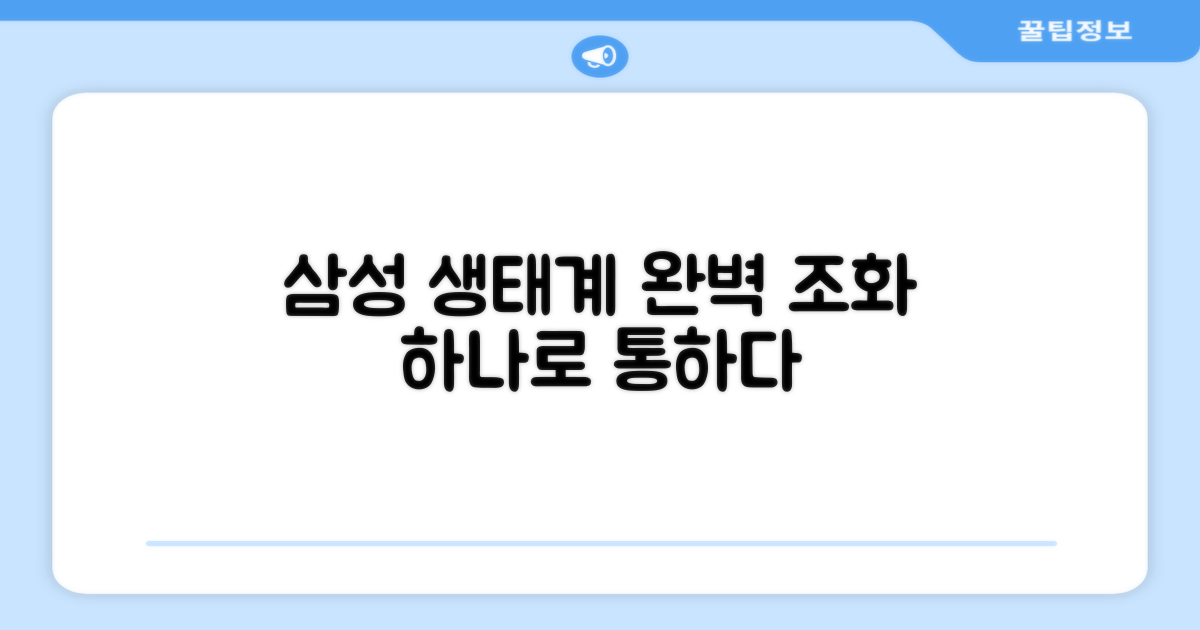 삼성 생태계, 완벽한 조화