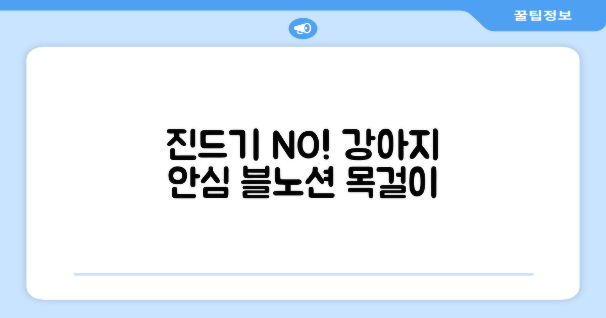 블노션 무향방수 강아지진드기목걸이, 3개, 1L, KS3스몰그레이 추천 리뷰