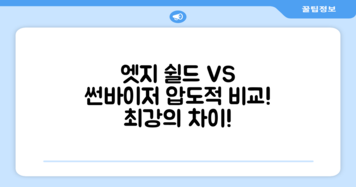 엣지 쉴드 vs 일반 선바이저