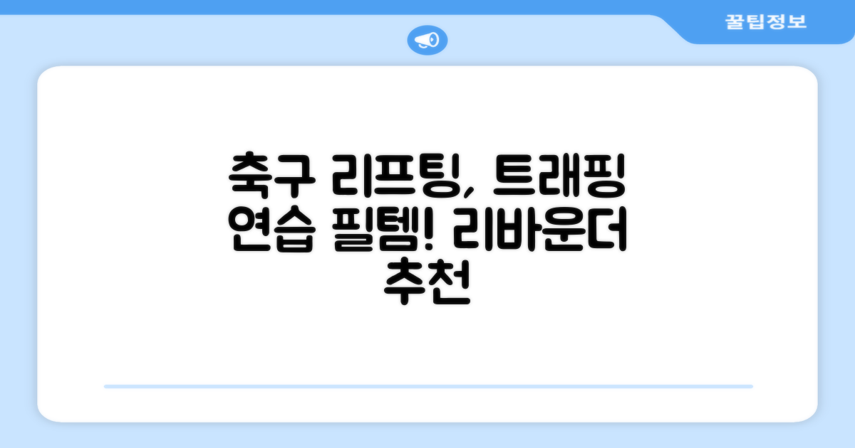 축구 리프팅 트래핑 리바운더 리바운드 네트, 1개 추천 리뷰